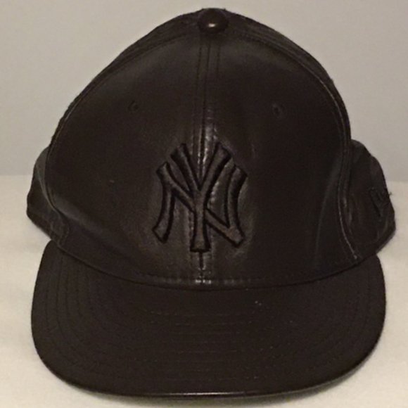 New Era Other - New Era NY YANKEES Brown Leather Baseball Cap